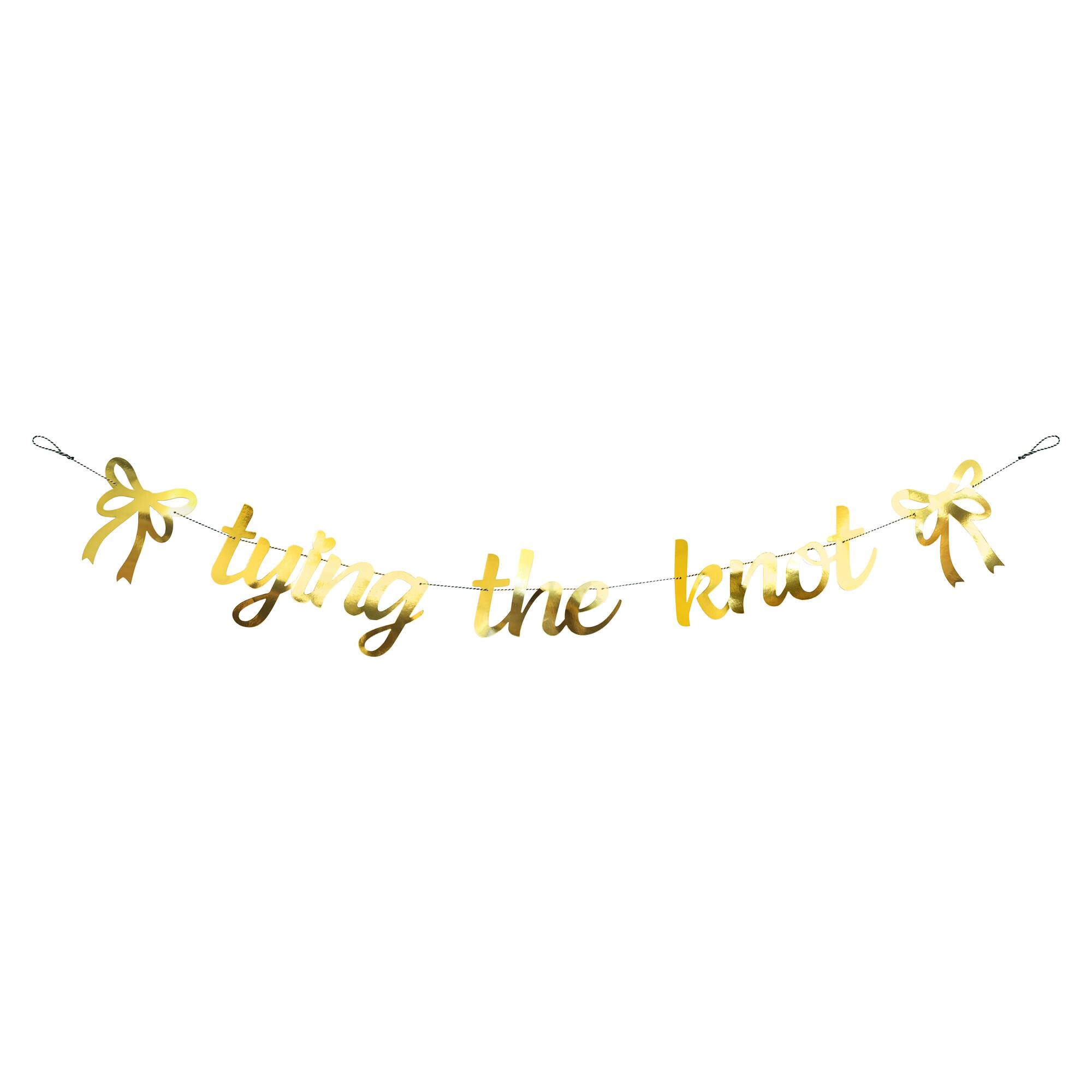 12 Pack: 5ft. Tying the Knot Banner by Celebrate It™
